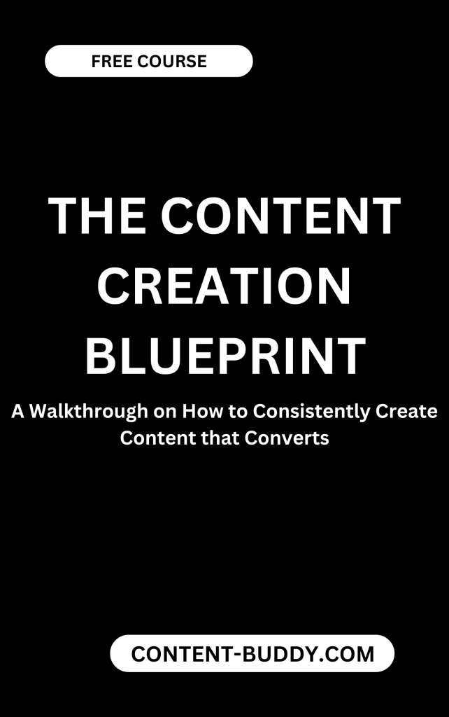 Content creation Blueprint